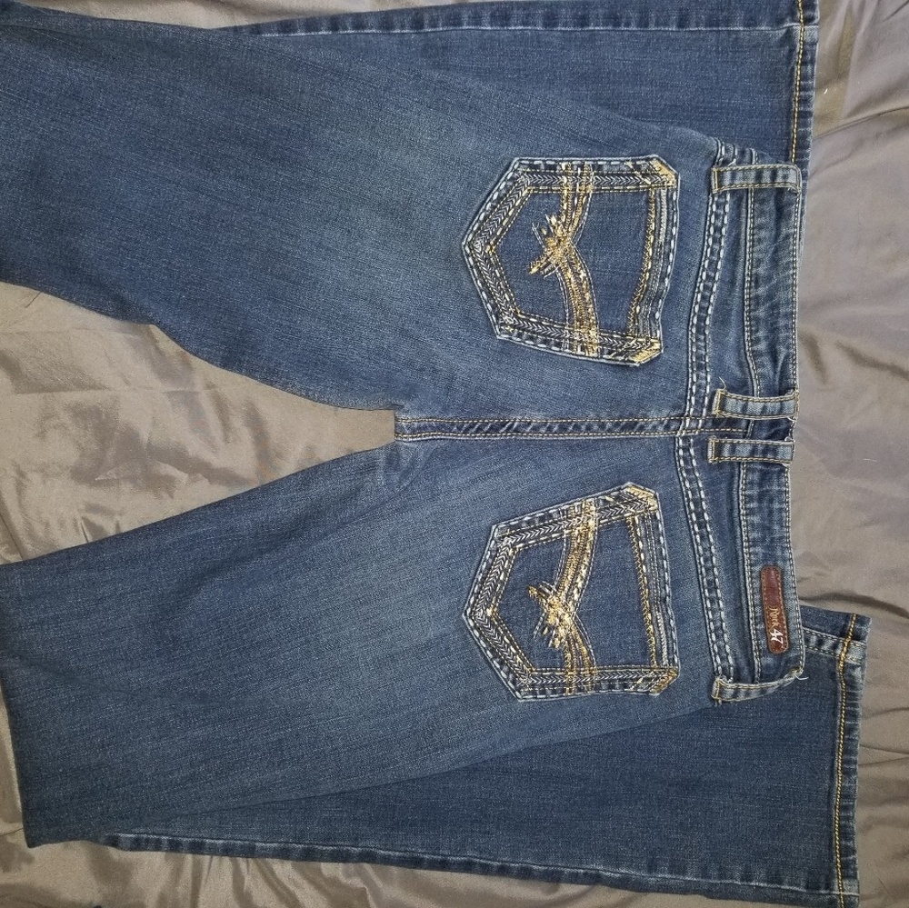 Rock 47 by Wrangler Ultra Low Rise bootcut Jeans